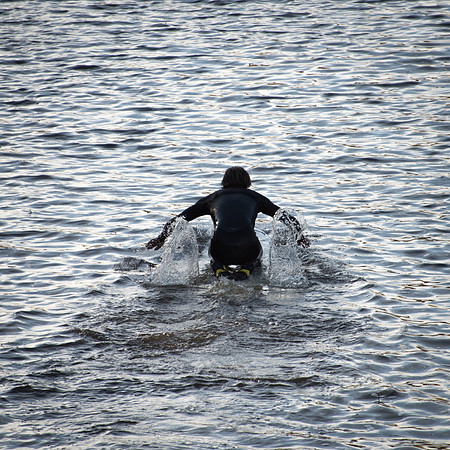 Paddling downstream to catch the wave, Maisemore