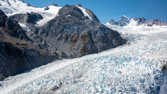 Franz Joseph Glacier Aerial View -3