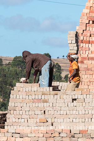 Brick Stack for Firing -2