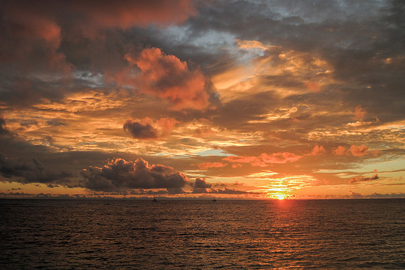 Sunset Denis Island -3