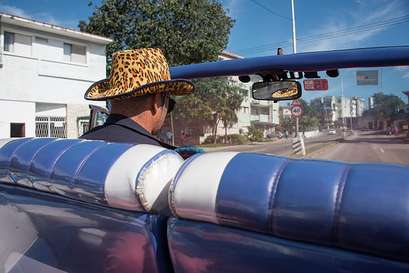 Classic American Car Driver