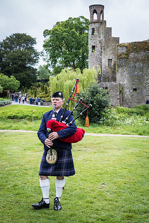 Blarney Castle & Piper