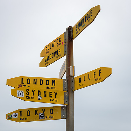 Cape Rienga Sign