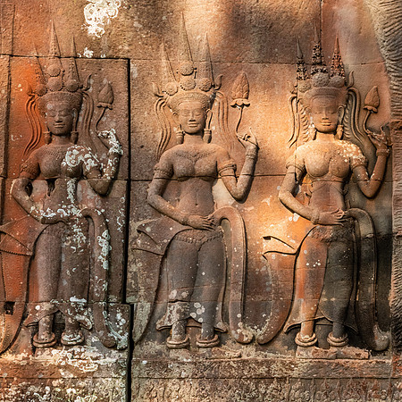 Angkor Wat East Entrance Buildings -2