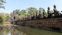 South Gate Bridge to Angkor Thom -1