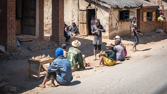 Village Scene -1