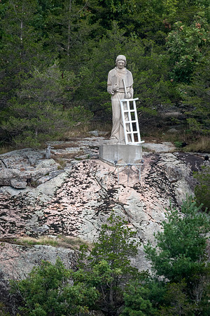 Statue of St Lawrence