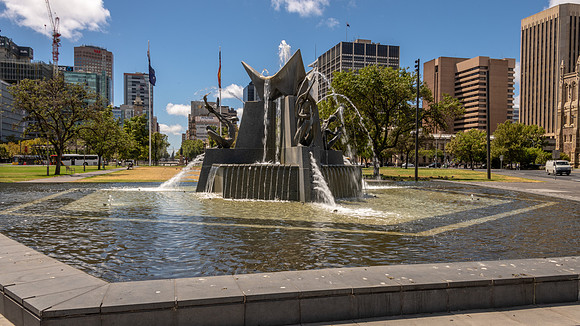 Three Rivers Fountain -1