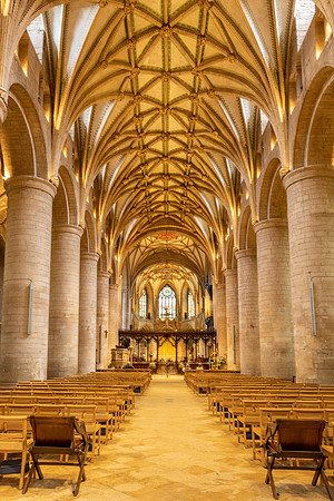 Tewkesbury Abbey Interior -1