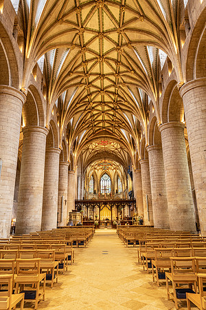 Tewkesbury Abbey Interior -2