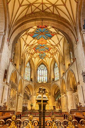 Tewkesbury Abbey Interior -4