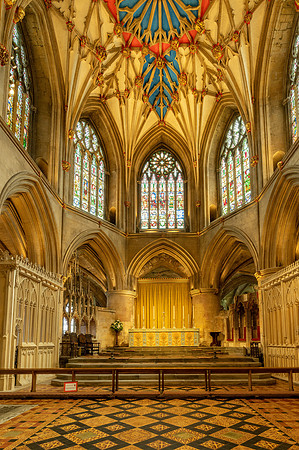 Tewkesbury Abbey Interior -8