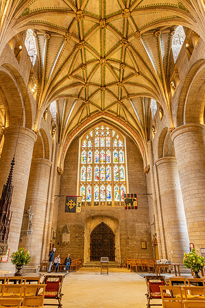 Tewkesbury Abbey Interior -12