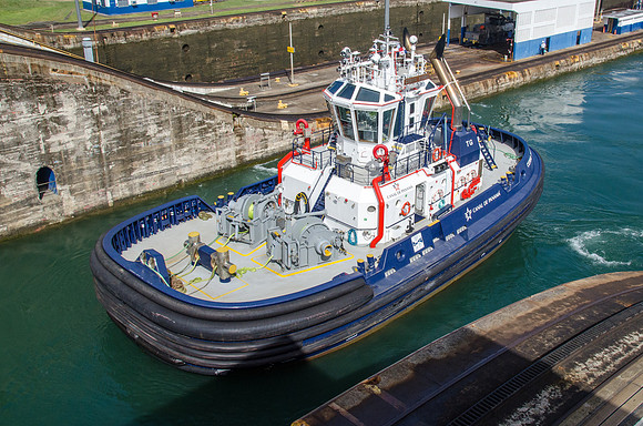 Panama Canal Tug Boat - 1
