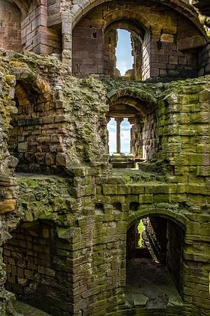Dunstanburgh Castle - Multi-storey tower