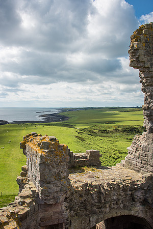 Dunstanburgh Castle - View South