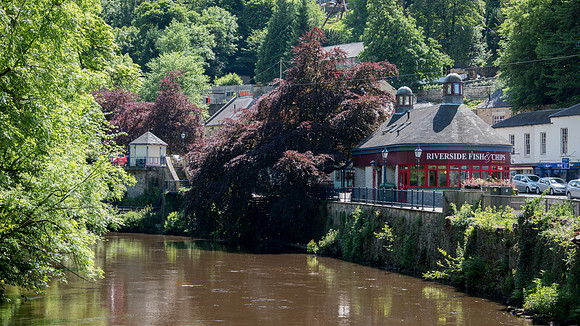 River Derwent at Matlock Bath -4