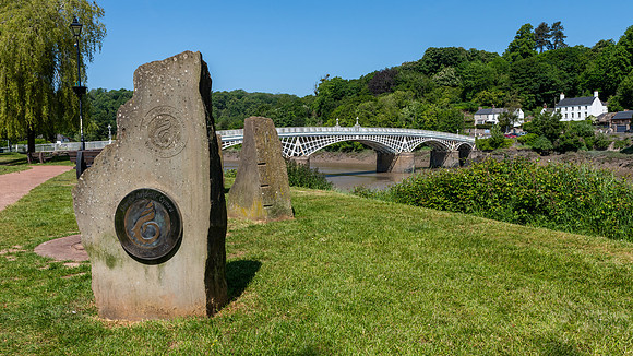 Old Wye Bridge -from Park