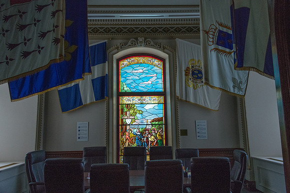 Quebec Parliament Building Window -2