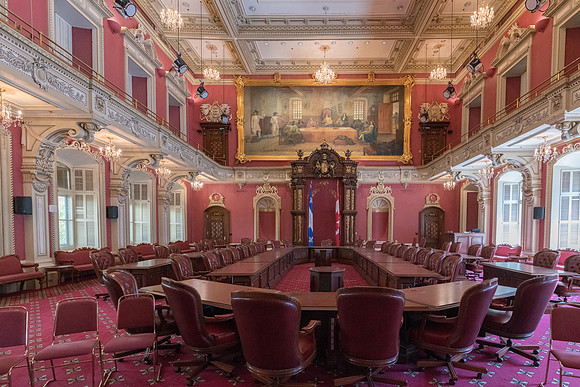 Quebec Parliament Building Chamber