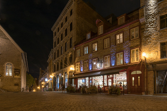 Old Quebec at Night - 2