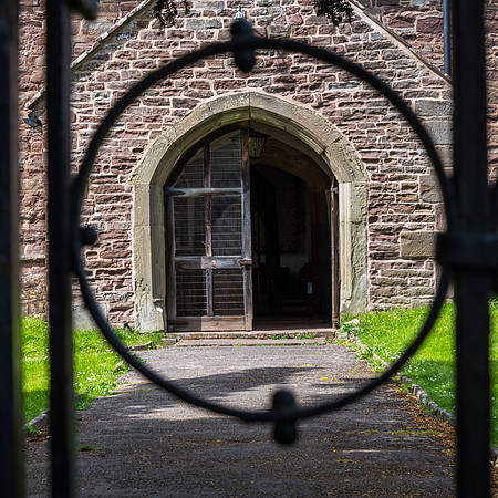 Skenfrith Church Entrance