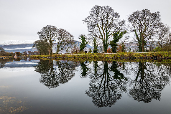 Canal Reflections, Fort William -1