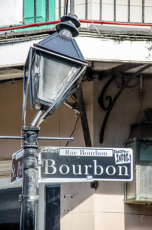 Bourbon Street Sign