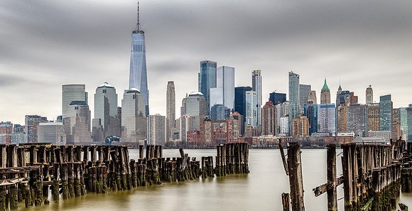 Manhattan from Liberty State Park -2