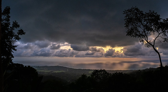 Pacific Sunset and Storm -2