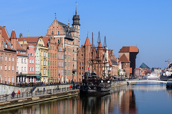Gdansk Old Town Waterfront -1