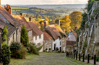 Gold Hill Sunset Shaftesbury - 1