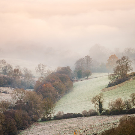 Foggy Morning From Painswick Beacon -4