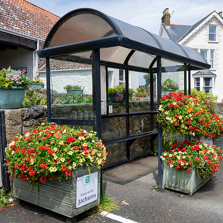 Colourful Bus Stop -2