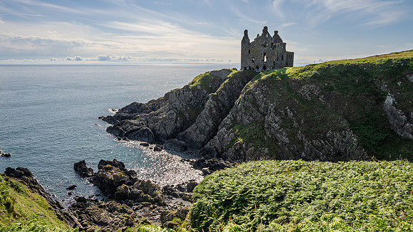 Dunskey Castle -2