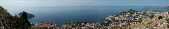 Panorama from Mt Srdj