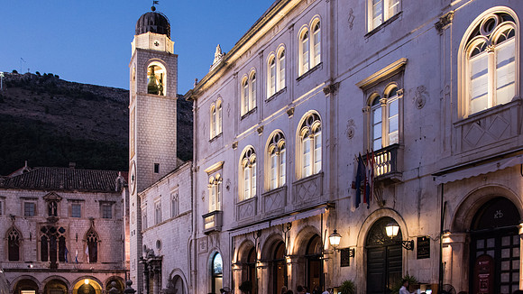 Bell Tower & Loggia at Night
