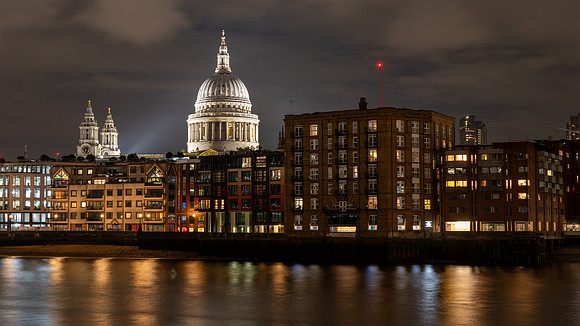 St Pauls from London Bridge -2