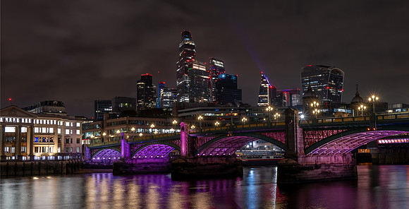 Southwark Bridge towards the City
