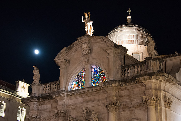 Church Sv Vlaho at Night